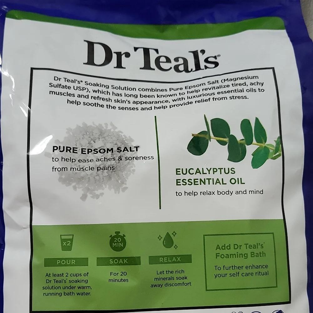 Eucalyptus Spearmint Epsom Salt Soak - Picture 3 of 10